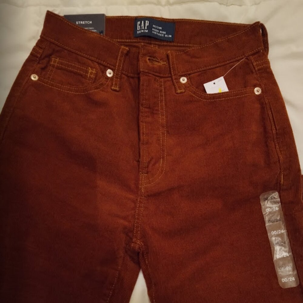 gap jeans - brown corduroy NWT